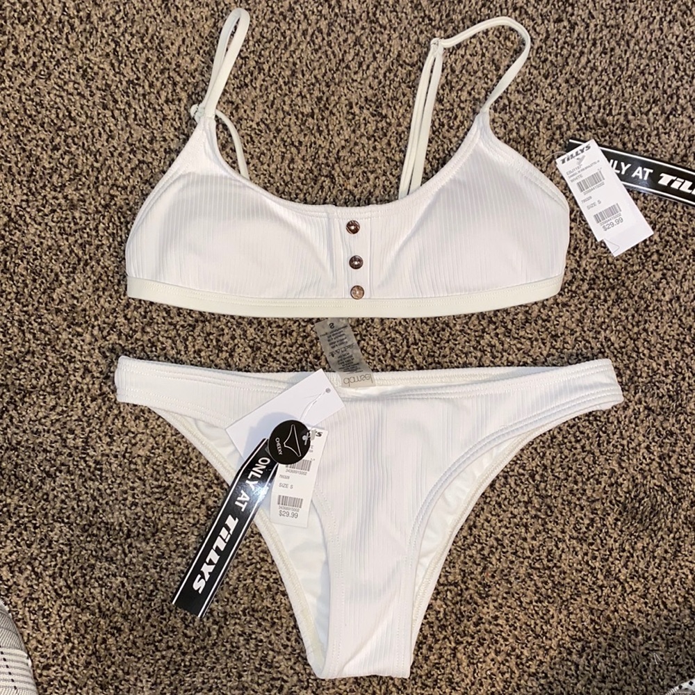 NWT! White bikini